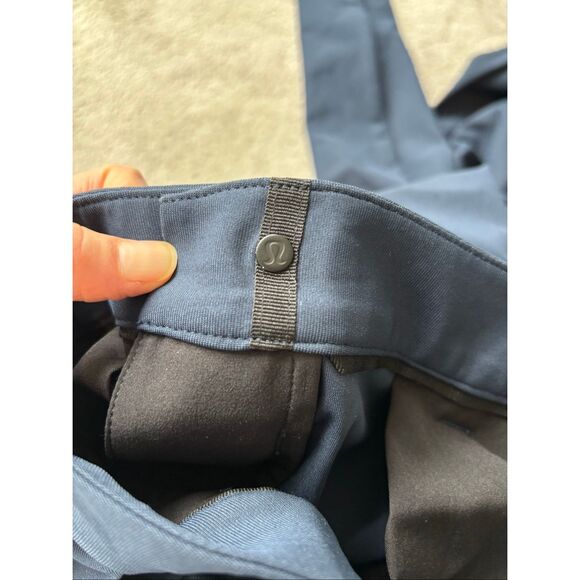 NWOT LULULEMON ABC Classic-Fit 5 Pocket Pant Warpstreme, navy $138 Sz 34 B25 - Picture 6 of 9